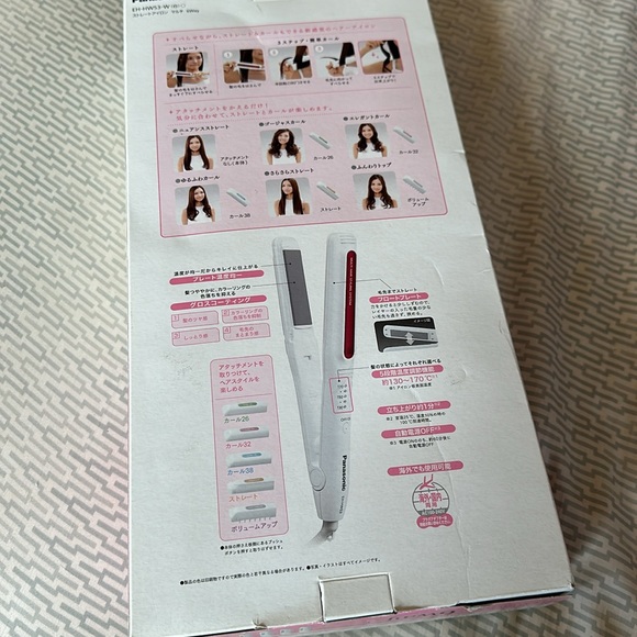 Panasonic hair straight & curl straightener curler iron Japan - Picture 3 of 7